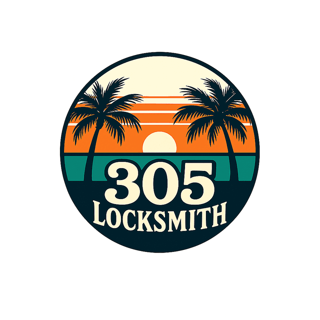 305 Locksmith Logo